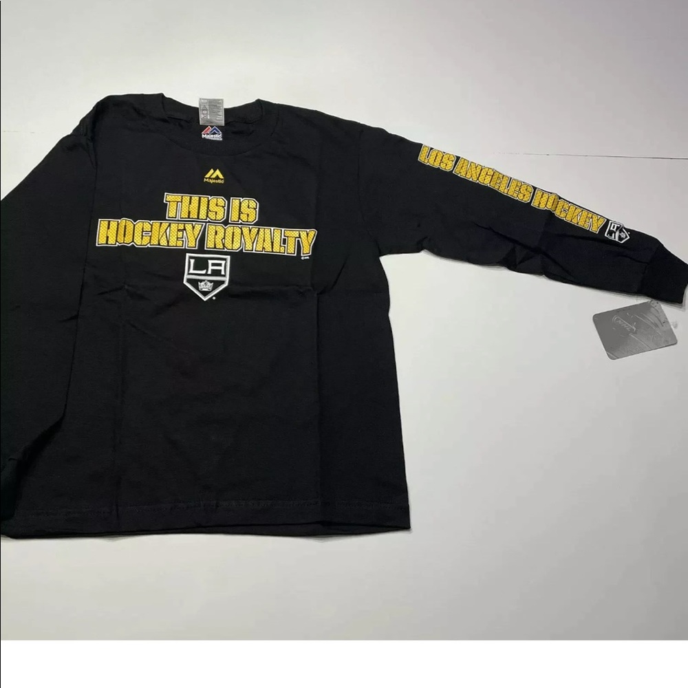 NHL LA Kings Youth Long Sleeve Tee Size S NEW WITH TAGS